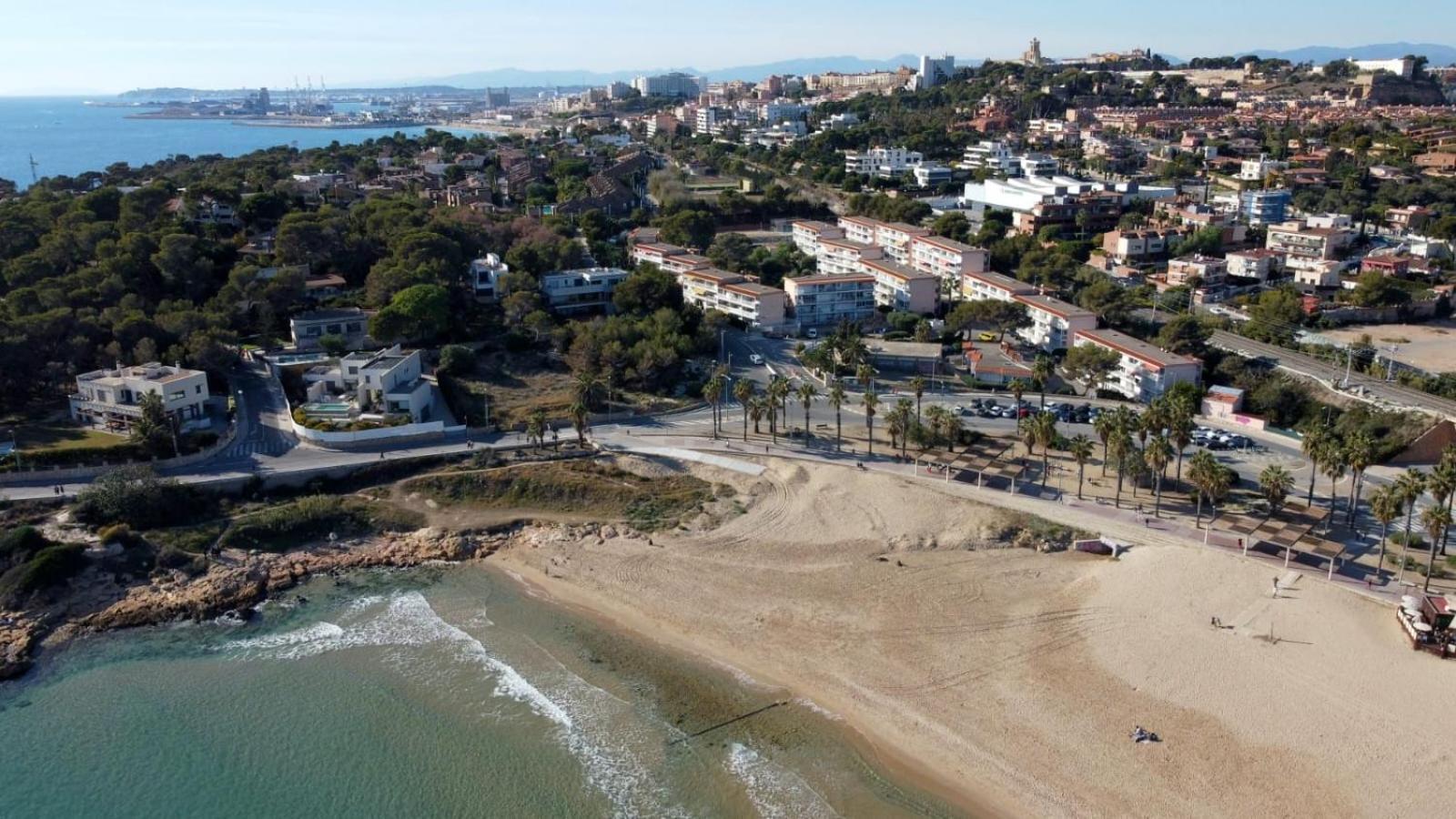 Apartment In Front Of Arrabassada Beach Тарагона Екстериор снимка